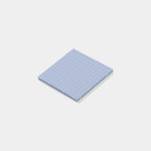 Post-it® Conception de grille élégante À damiers Motif viol (Incliné)