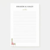 Post-it® Conception de notes de notes professionnelles pers (Devant)