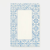 Post-it® conception de papeterie bleue de carreau d'Azulejo (Devant)