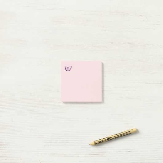 Post-it® Conception de papillon mou après-it Notes (Sur un bureau)