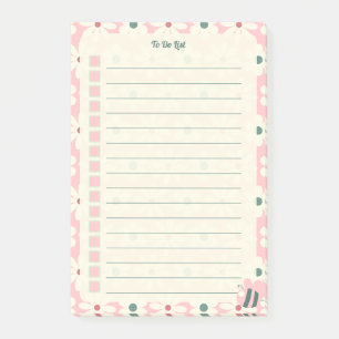 Post-it® Conception de planificateur de liste de tâches flo