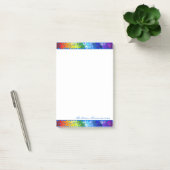 Post-it® Conception de puzzle d'arc-en-ciel de (Bureau)