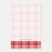 Post-it® Conception de Tartan (Devant)