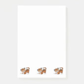 Post-it® Conception de tigre (Devant)