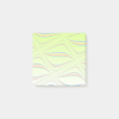 Post-it® Conception de vague de citron flottant (Devant)