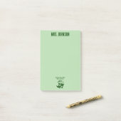 Post-it® Conception d'enseignant d'anglais pour inspirer le (Sur un bureau)