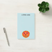 Post-it® Conception d'illustration de visage de pizza souri (Bureau)