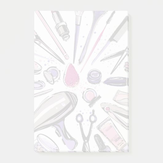 Post-it® Conception du cercle de maquillage (Devant)