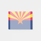 Post-it® Conception du drapeau de l'État de l'Arizona (Devant)