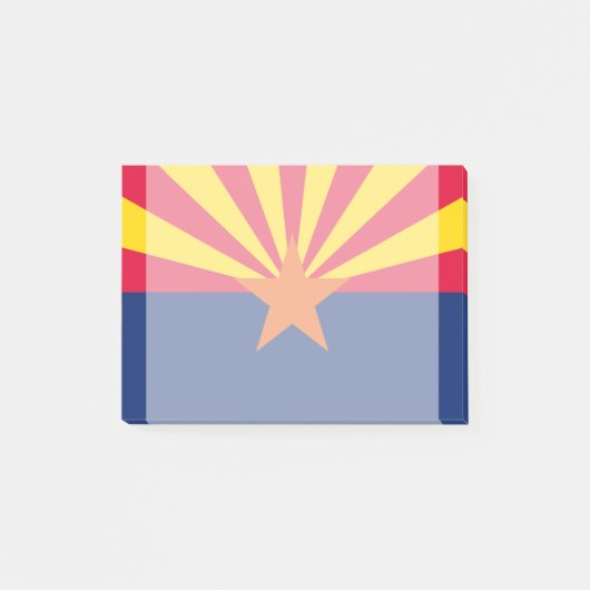 Post-it® Conception du drapeau de l'État de l'Arizona (Devant)