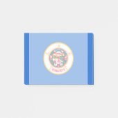 Post-it® Conception du drapeau de l'État du Minnesota (Devant)