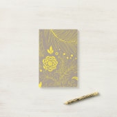 Post-it® Conception Florale 18 (Sur un bureau)