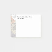 Post-it® Conception florale du bureau de (Devant)