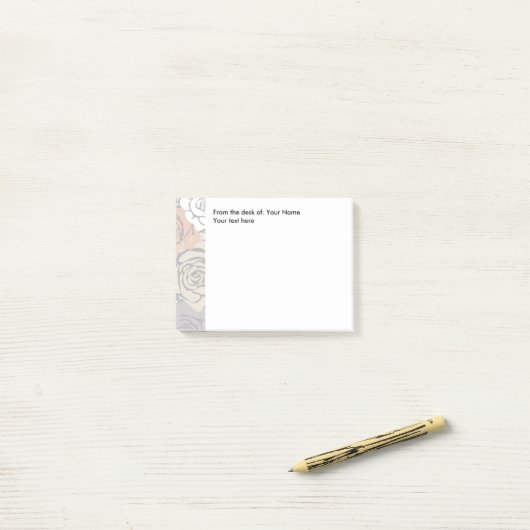 Post-it® Conception florale du bureau de (Sur un bureau)