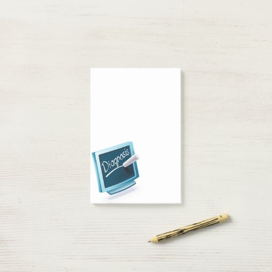 Post-it® Conception médicale (Sur un bureau)