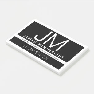 Post-it® Conception minimaliste professionnelle moderne N