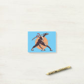 Post-it® Conception Ninja Warrior (Sur un bureau)