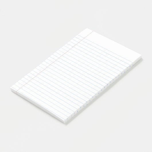 Post-it® Conception papier carnet sur les notes post-it (Incliné)