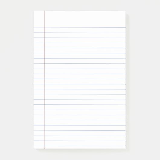 Post-it® Conception papier carnet sur les notes post-it (Devant)