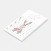 Post-it® Conception personnalisée de lapin (Incliné)