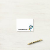 Post-it® Conception personnalisée de raquettes de tennis (Sur un bureau)