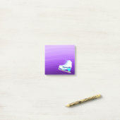 Post-it® Conception personnalisée du patinage sur glace Pur (Sur un bureau)