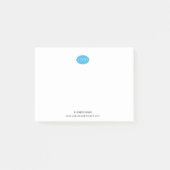 Post-it® Conception personnalisée simple (Devant)