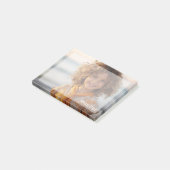 Post-it® Conception photo complète avec nom personnalisé (Incliné)