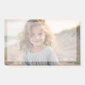 Post-it® Conception photo complète avec nom personnalisé (Devant)