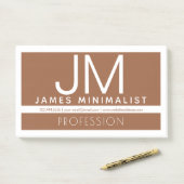 Post-it® Conception professionnelle moderne et minimale | B (Sur un bureau)