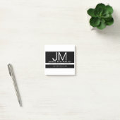 Post-it® Conception professionnelle moderne et minimale | N (Bureau)