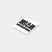 Post-it® Conception professionnelle moderne et minimale | N (Incliné)