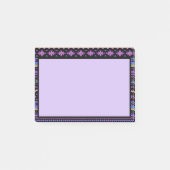 Post-it® Conception tribale violette (Devant)