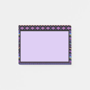 Post-it® Conception tribale violette