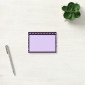Post-it® Conception tribale violette (Bureau)