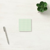 Post-it® Conception Turquoise À damiers Motif Calm Grid (Bureau)