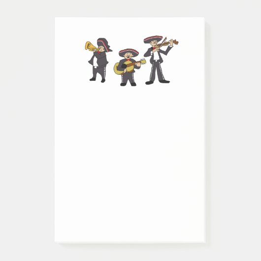 Post-it® Concert mexicain Mariachi Band Fiesta Music (Devant)