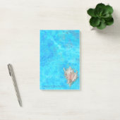 Post-it® Conch Shell "Beach Life" Personnalisé (Bureau)