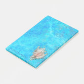 Post-it® Conch Shell "Beach Life" Personnalisé (Incliné)