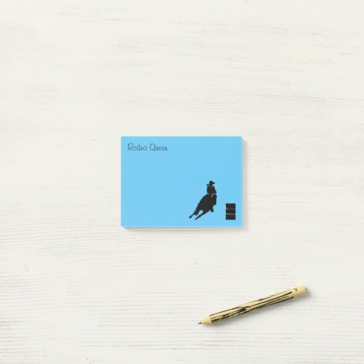 Post-it® Conducteur de baril (Sur un bureau)