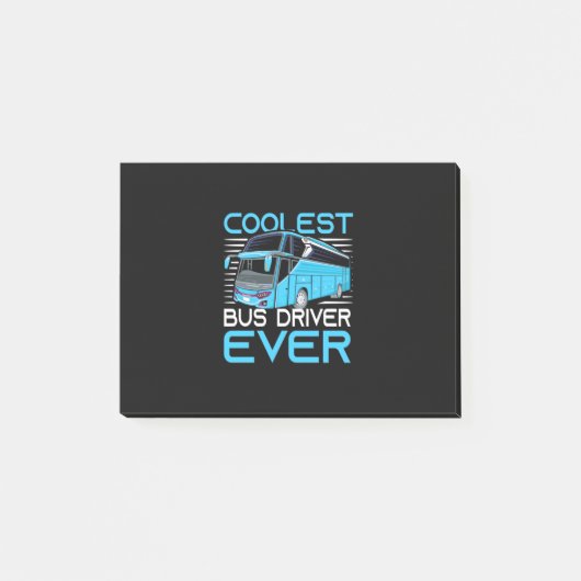 Post-it® Conducteur de bus le plus froid jamais (Devant)
