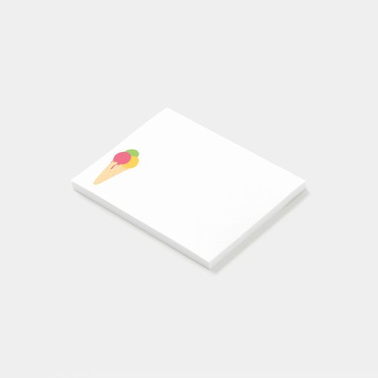 Post-it® Cone de glace (Incliné)