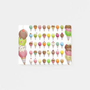 Post-it® Cone de glace de Noël