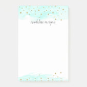 Post-it® Confetti Pop | Mention | Personnalisé (Devant)