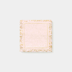Post-it® Confetti rose or
