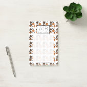 Post-it® Confettis de citrouille d'Halloween mignons (Bureau)
