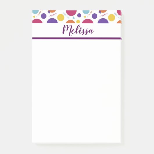 Post-it® Confettis personnalisés (Devant)