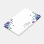 Post-it® Confiance dans le Seigneur floral (Incliné)