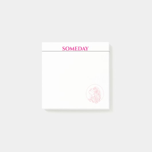 Post-it® Confiance et beauté Un jour Coordination (Devant)