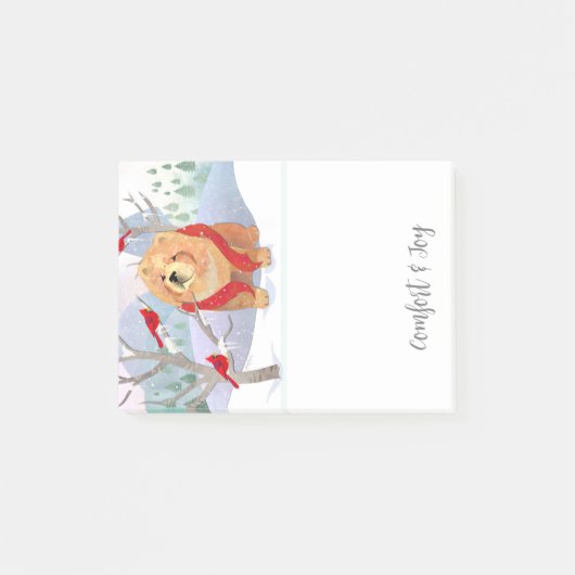 Post-it® CONFORT ET JOIE - Notes de CHOW SMOOTH (Devant)